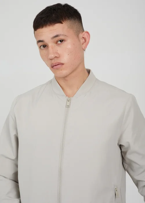 Brave Soul Stone Bomber Jacket - XS Image 3