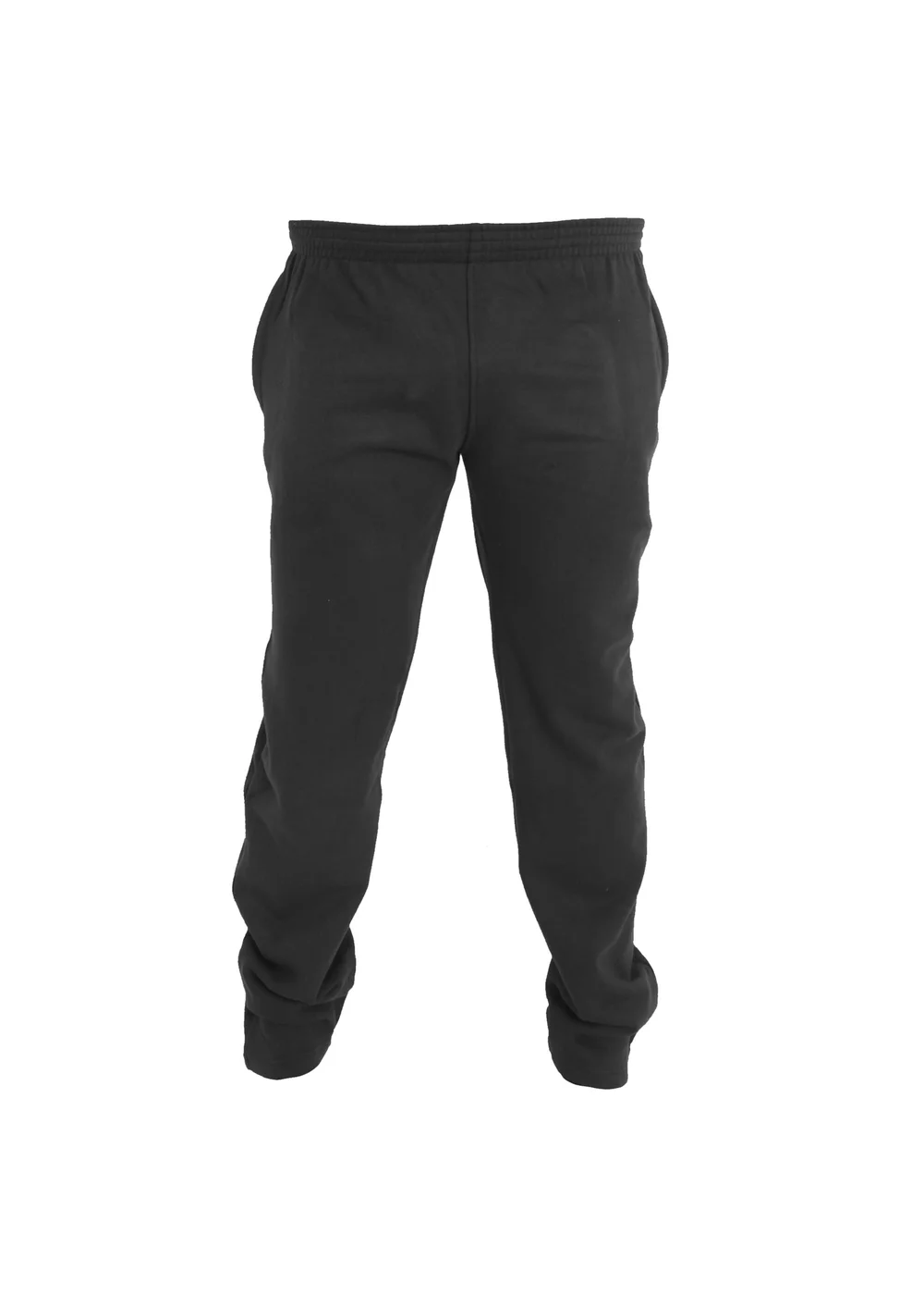 Duke Black Albert Rockford Open Hem Kingsize Jogging Bottoms - XL Image 1