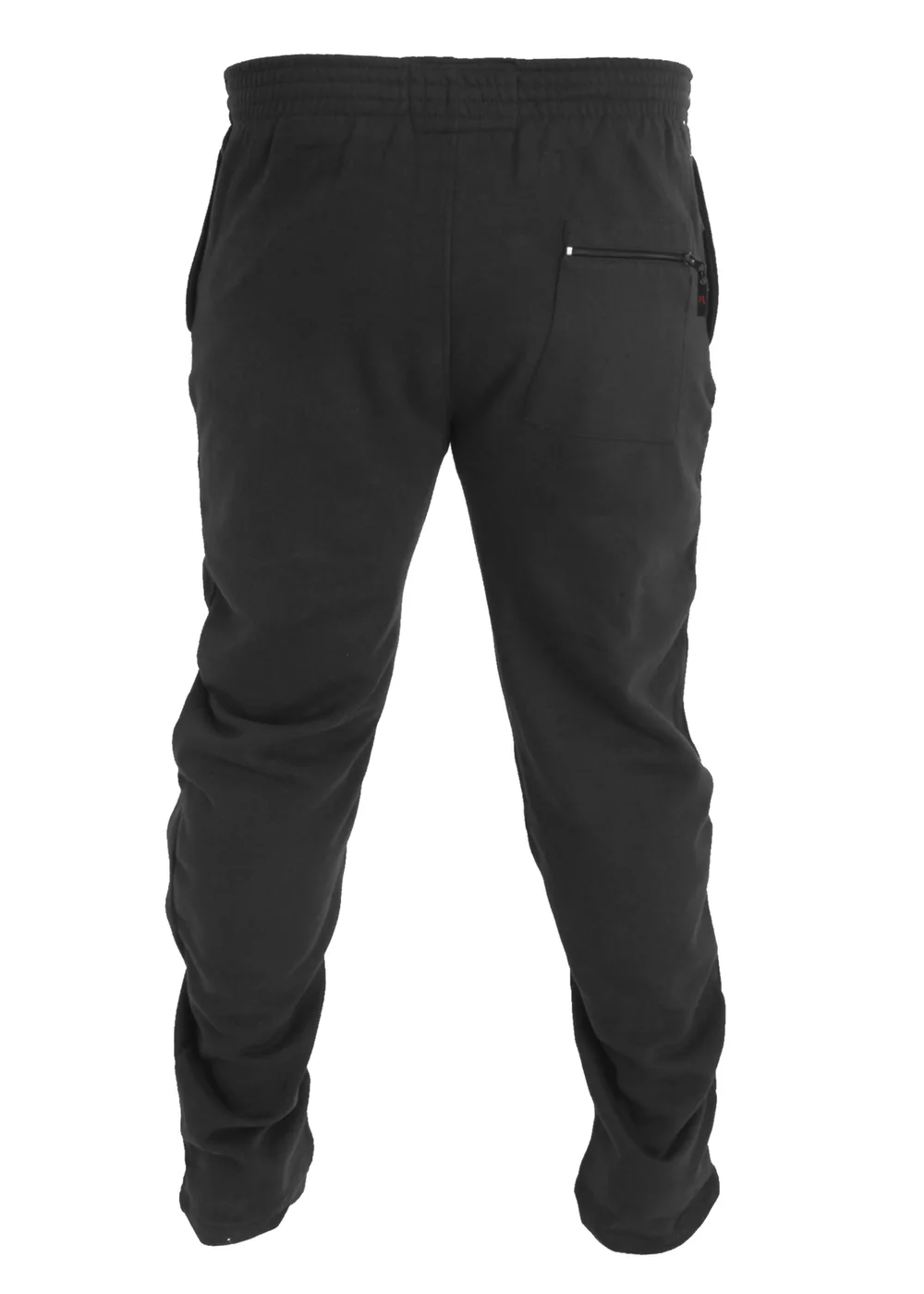 Duke Black Albert Rockford Open Hem Kingsize Jogging Bottoms - XL Image 3