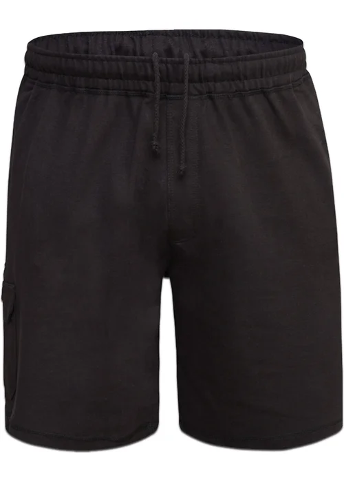 Duke Black John Cotton Lightweight Kingsize Cargo Shorts - XL Image 3