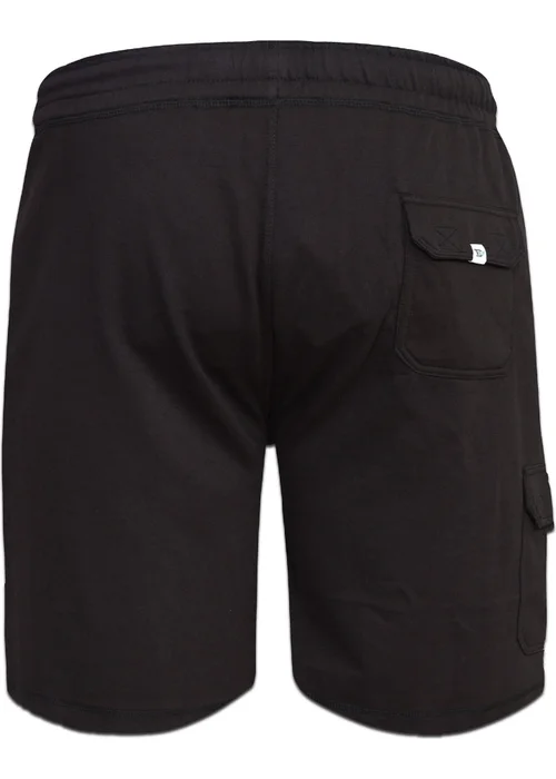 Duke Black John Cotton Lightweight Kingsize Cargo Shorts - XL Image 2