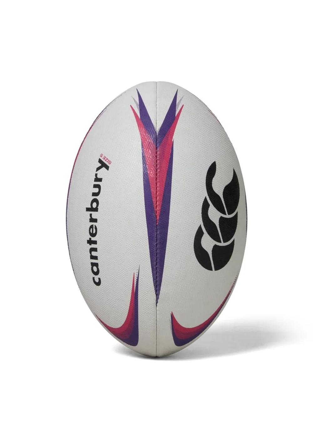 Canterbury White Mentre Rugby Ball - 3 Image 1