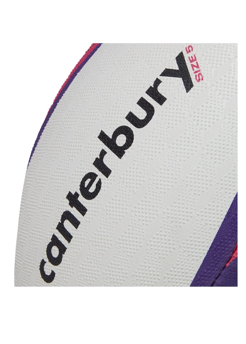 Canterbury White Mentre Rugby Ball - 3 Image 3