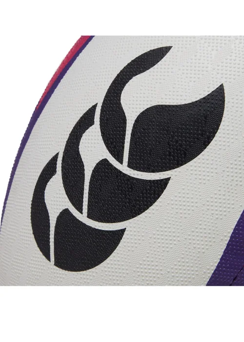 Canterbury White Mentre Rugby Ball - 3 Image 4