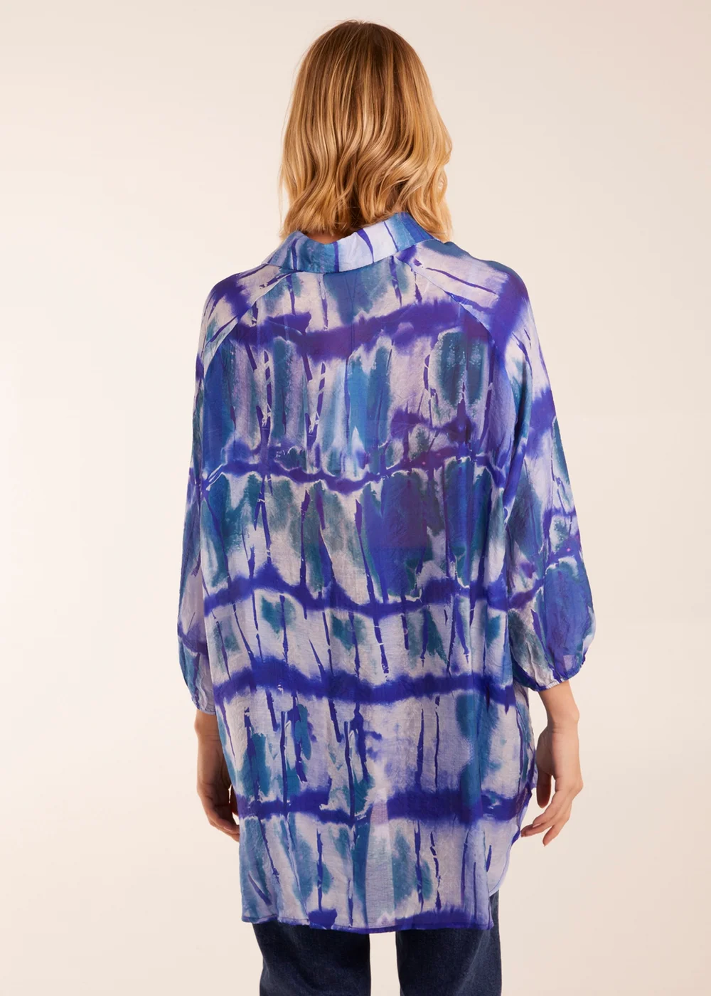 Blue Vanilla Blue Tie Dye Shirt - One Size Image 2