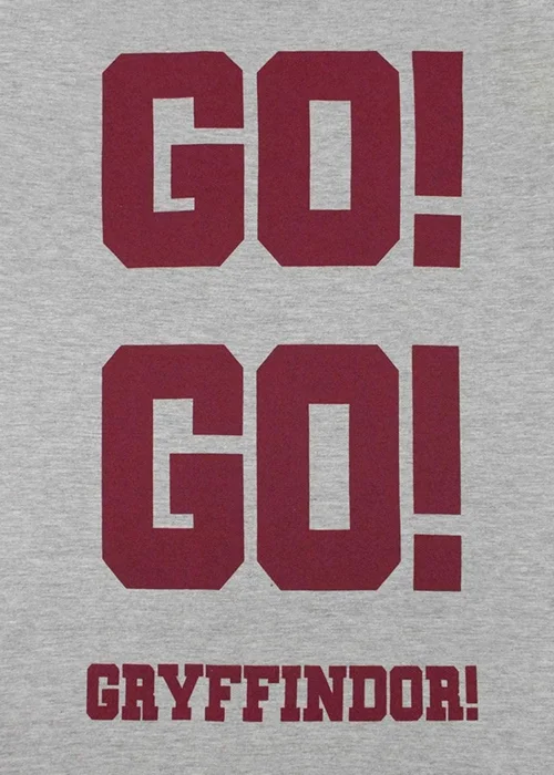 Harry Potter Grey Girls Gryffindor Team Captain T-Shirt (5-14 yrs) - 5-6 Yrs Image 4