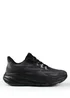 Where's That From Black Track Breathable Mesh Runner Trainers - Size 4 Image 1