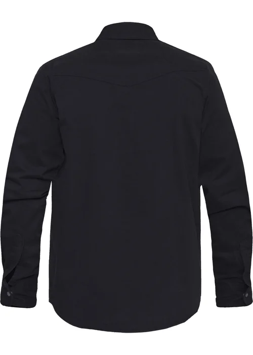 Duke Black Western Denim Shirt - S Image 2