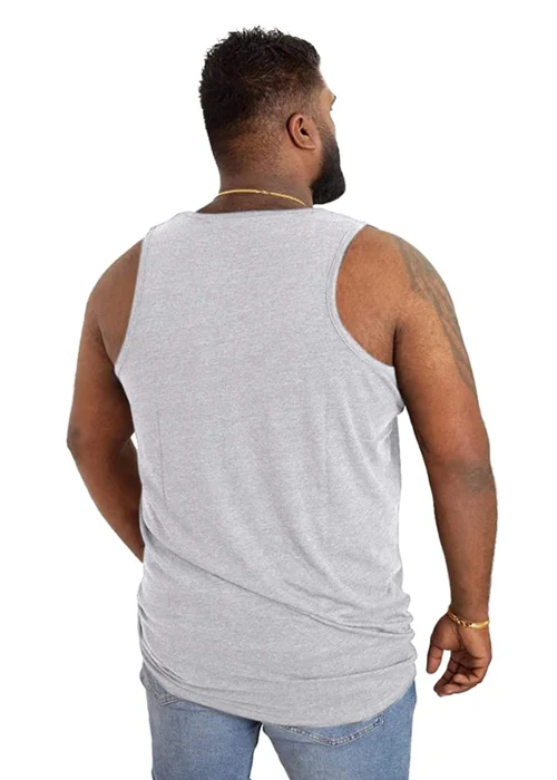 Duke Light Grey Fabio-1 Kingsize Muscle Vest - XL Image 2