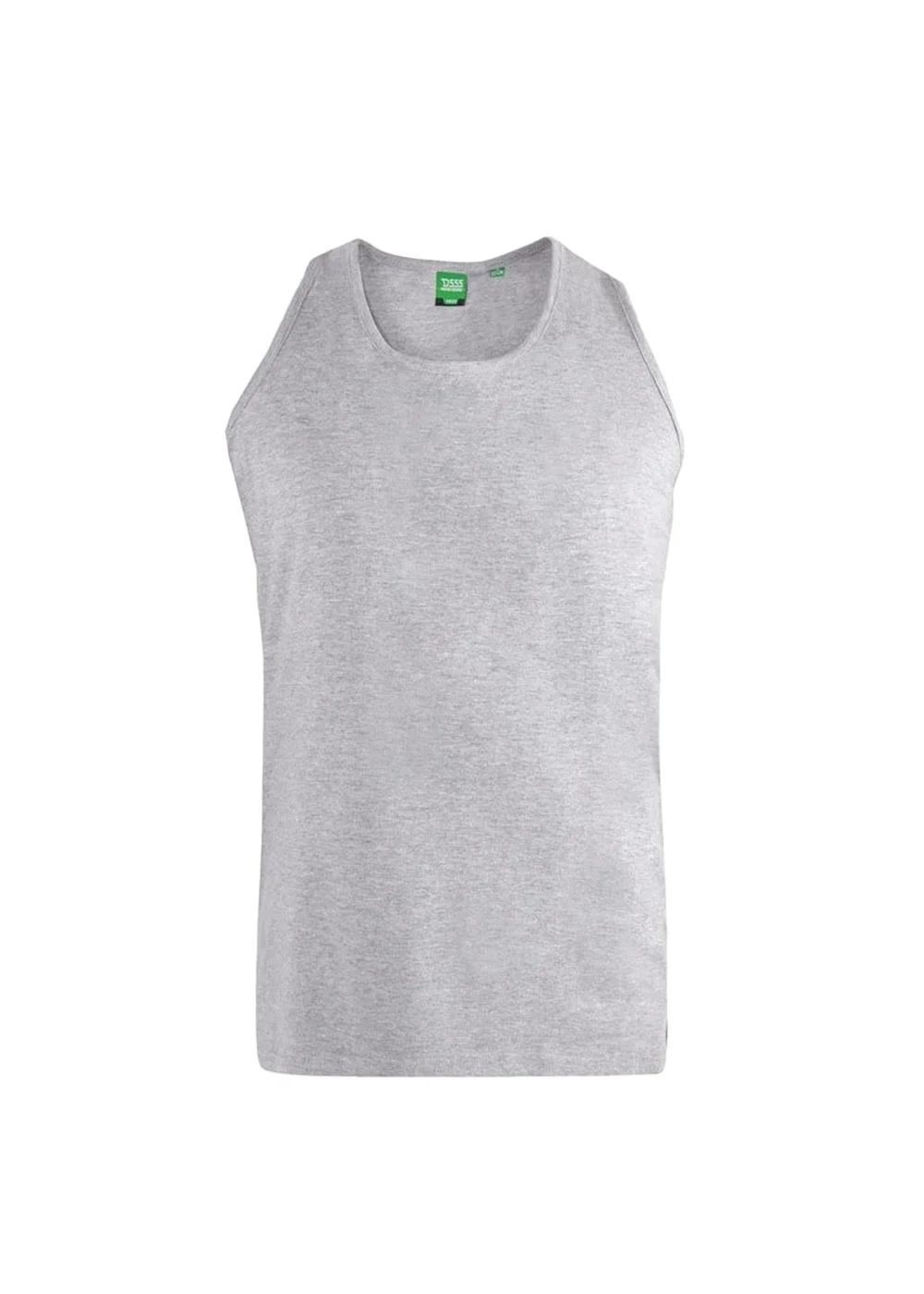 Duke Light Grey Fabio-1 Kingsize Muscle Vest - XL Image 1