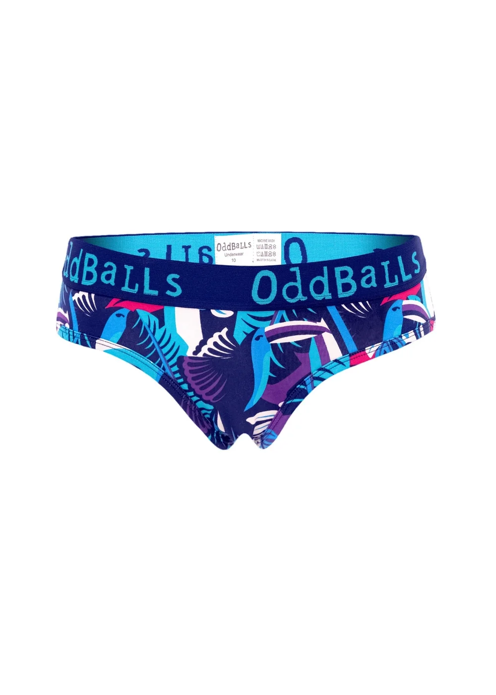 OddBalls Blue Toucan Briefs - 6 Image 1