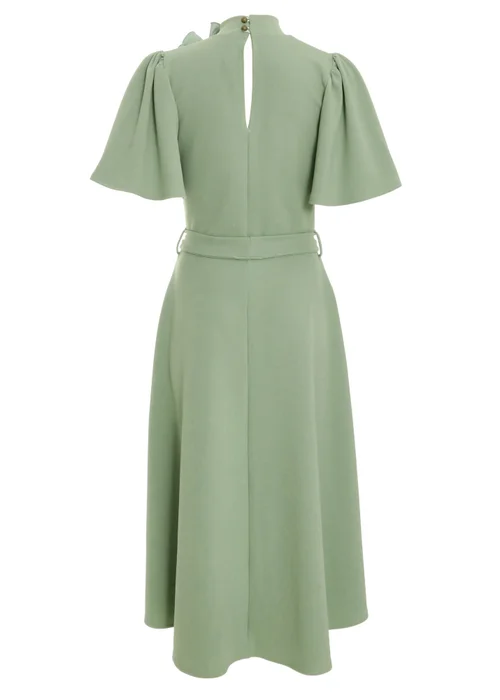 Quiz Green Corsage Midi Dress - 8 Image 5