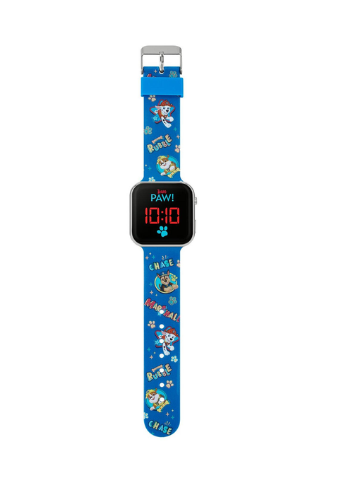 Blue Paw Patrol Printed Strap LED Watch - One Size Image 1