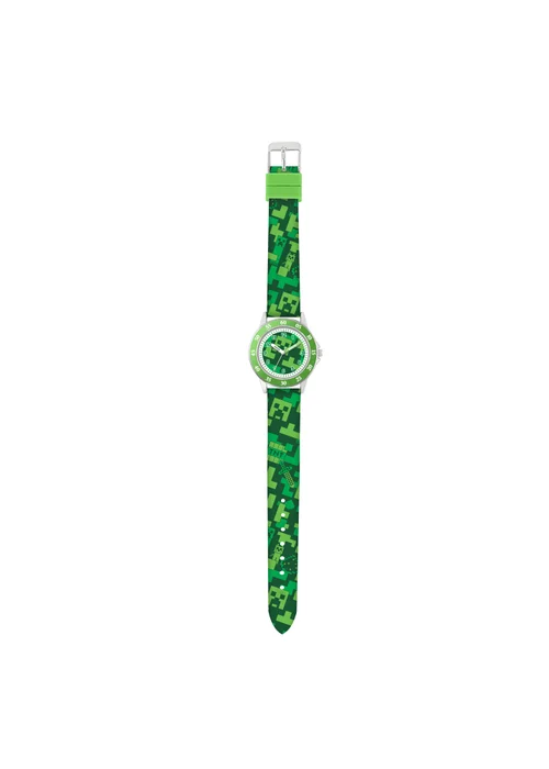 Minecraft Creeper Time Teacher Watch - One Size Image 2