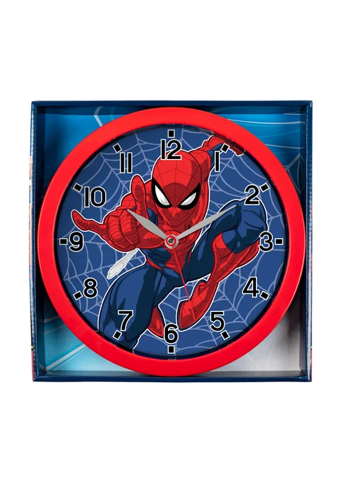 Marvel Red Spiderman Wall Clock - One Size Image 3