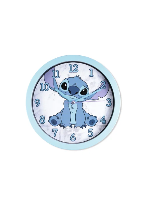 Disney Stitch Blue Wall Clock - One Size Image 1