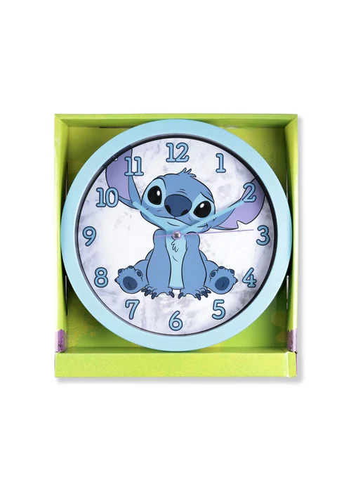 Disney Stitch Blue Wall Clock - One Size Image 2