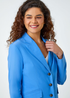 Roman Light Denim Button Detail Stretch Blazer - 14 Image 4