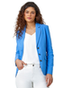 Roman Light Denim Button Detail Stretch Blazer - 14 Image 1