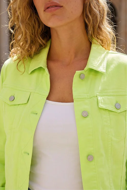 Roman Lime Stretch Pocket Detail Jacket - 6 Image 4