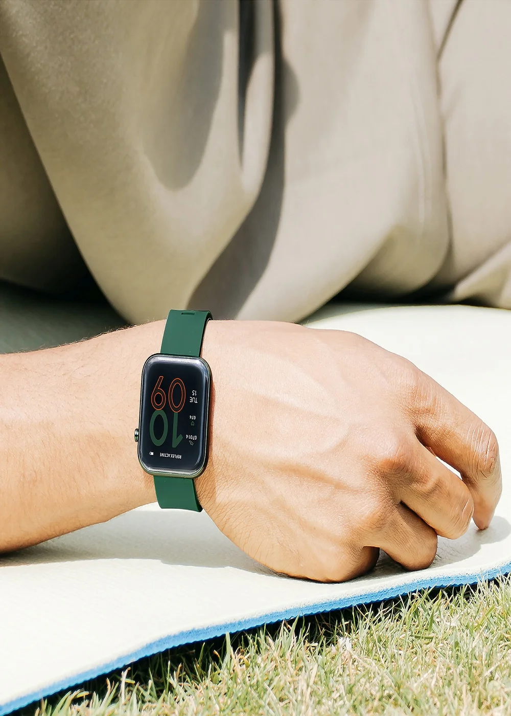 Reflex Active Green Series 12 Strap Smart Watch - One Size Image 3