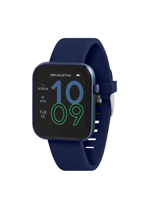 Reflex Active Navy Series 12 Strap Smart Watch - One Size Image 1
