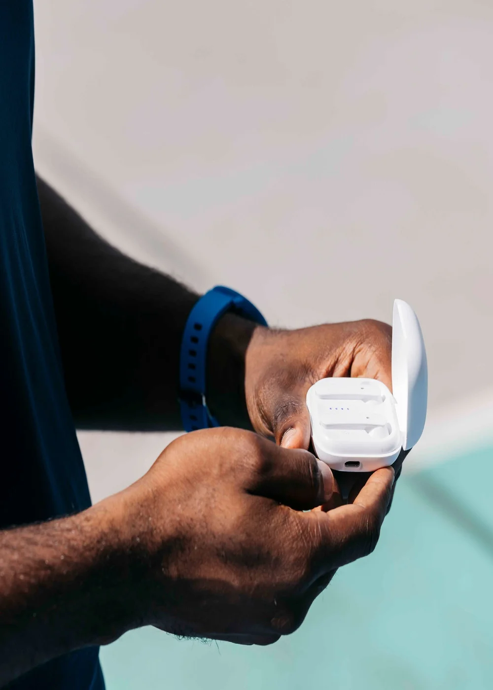 Reflex Active White LITE True Wireless Stereo Earbuds - One Size Image 3