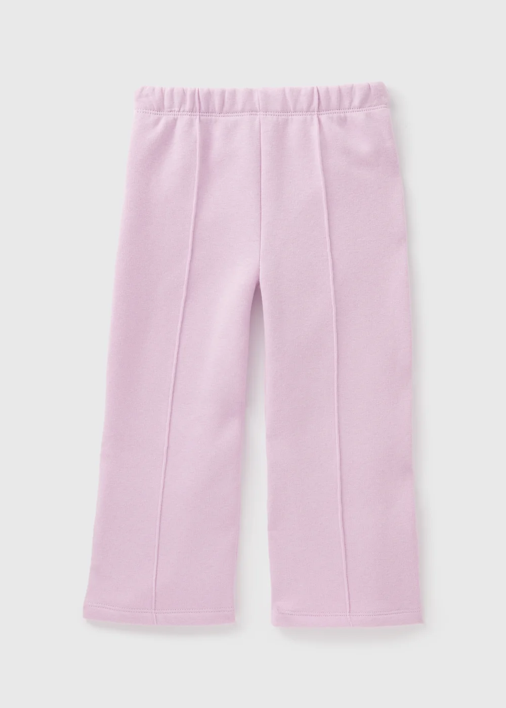 Girls Lilac Wide Leg Joggers (1-7yrs) - 1 to 1 half years Image 1