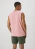 Easy Pink Slogan Vest Top - Small Image 2
