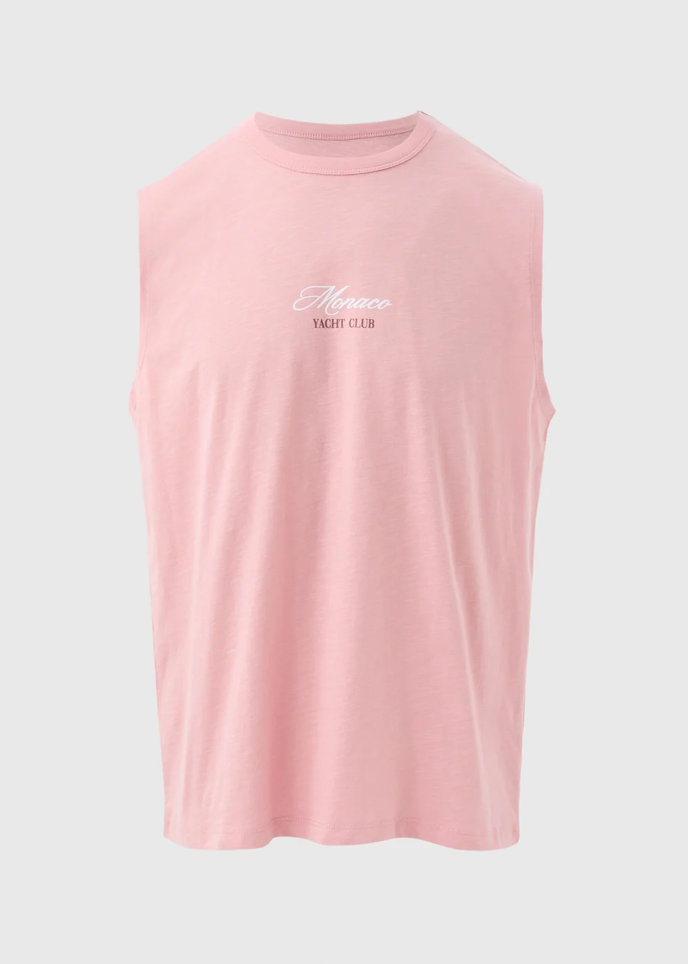 Easy Pink Slogan Vest Top - Small Image 5