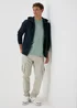 Sage Slub Slogan Printed Vest - Small Image 4