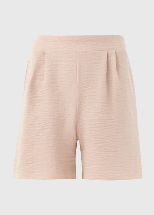 Natural Textured Tailored Shorts - 8 Image 5