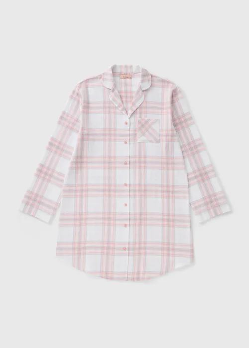Pink Check Nightshirt - M Tick Approved - Size 8 Image 3