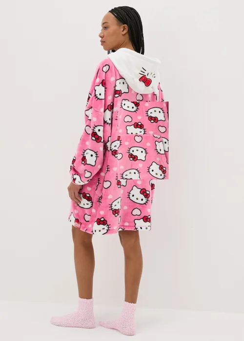Hello Kitty Pink Snuggle Hoodie - Extra small Image 2
