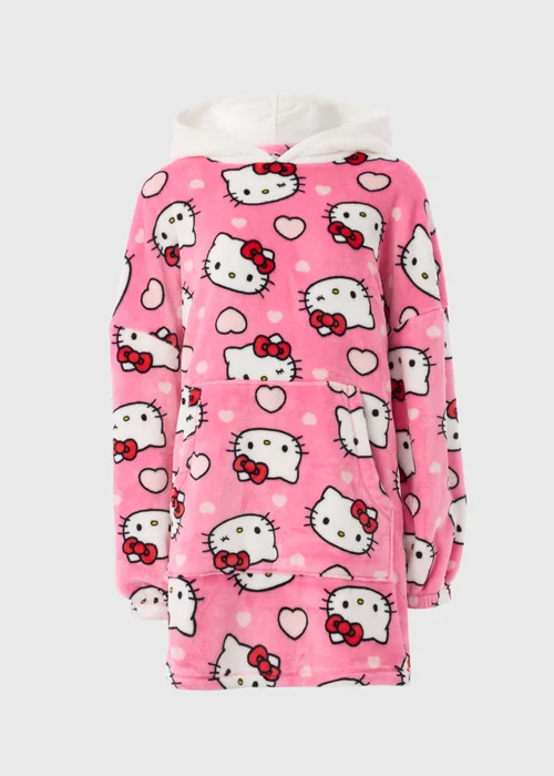 Hello Kitty Pink Snuggle Hoodie - Extra small Image 3