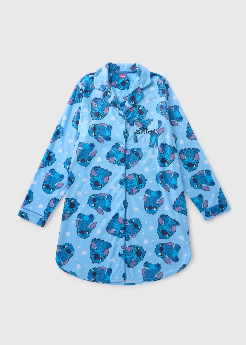 Disney Blue Stitch Night Shirt - Extra small Image 3