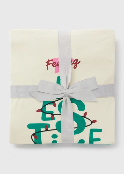 Cream Feeling Festive Pyjama Set - Extra small Image 3