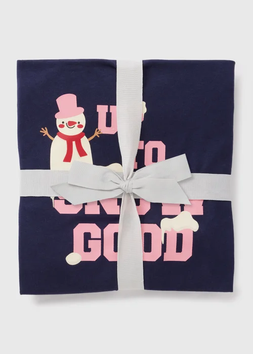 Navy Up To Snow Good Pyjama Set - Extra small Image 3