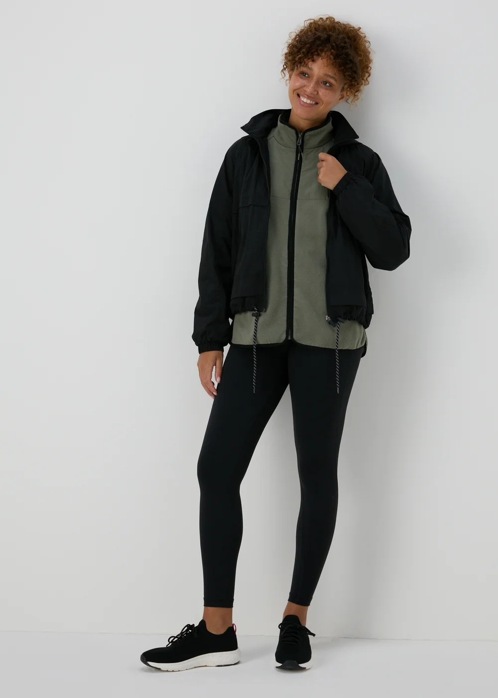 Souluxe Khaki Polar Fleece - S Image 4