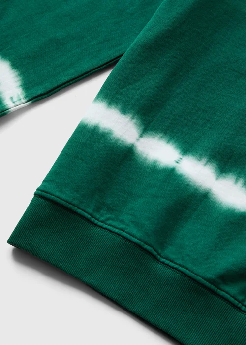 Boys Green Tie Dye Sweatshirt (7-15yrs) - Age 7 Years Image 2