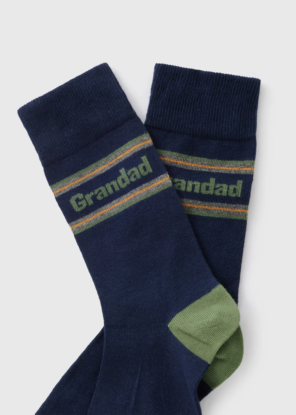 Navy Grandad Socks - 6-8.5 Image 2