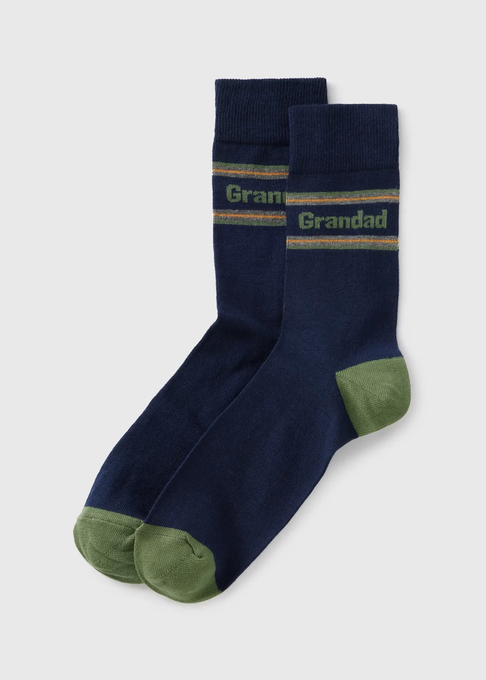 Navy Grandad Socks - 6-8.5 Image 1