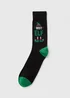 Black Best Elf Socks - Sizes 6 - 8.5 Image 1