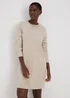 Papaya Petite Oatmeal Ribbed Sweater Dress - 6 Image 1