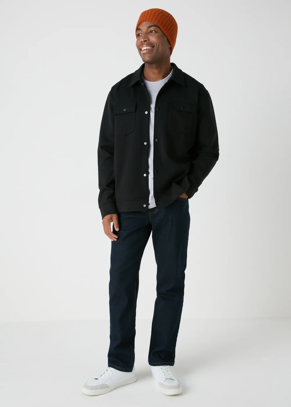Black Smart Shacket - S Image 1