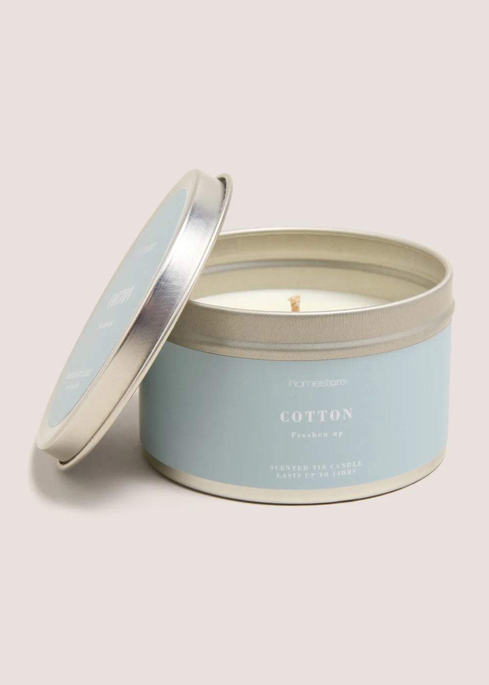 Cotton Tin Candle Image 1
