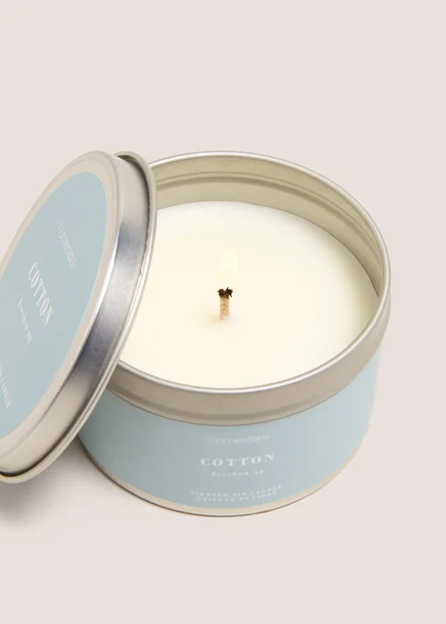 Cotton Tin Candle Image 2