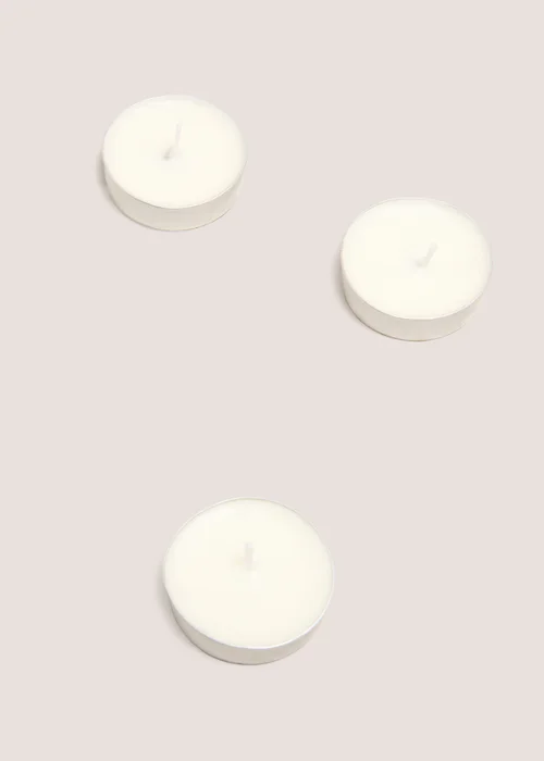 24 Pack Cotton Tea Lights Image 2