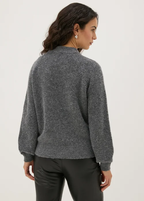Papaya Petite Charcoal Scatter Sequin Jumper - XS Image 2