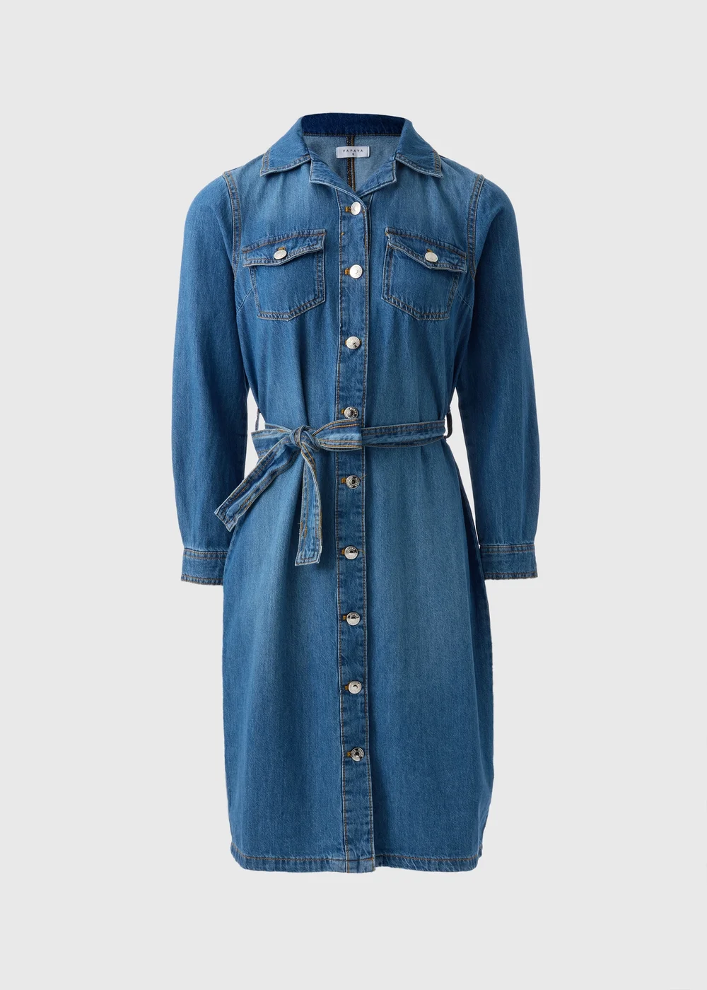 papaya denim dress Size 12 Ladies Denim Dress From the Papaya Range From Matalan Pre-Owned